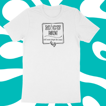 Show details for Never Forget the Beeps: NICU Parent Tee Picture of Never Forget the Beeps: NICU Parent Tee