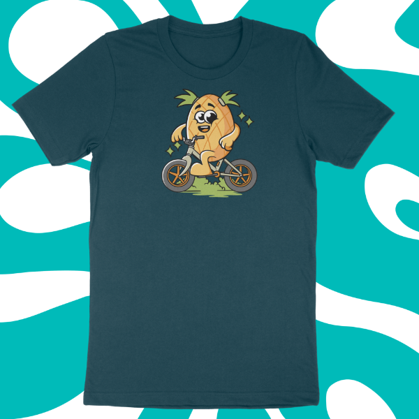 Picture of Pineapple Bicycle T-Shirt