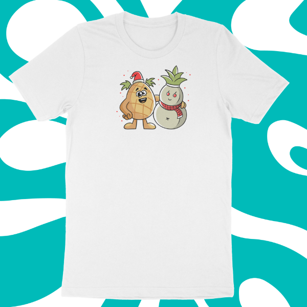 Picture of Pineapple Snowman T-Shirt
