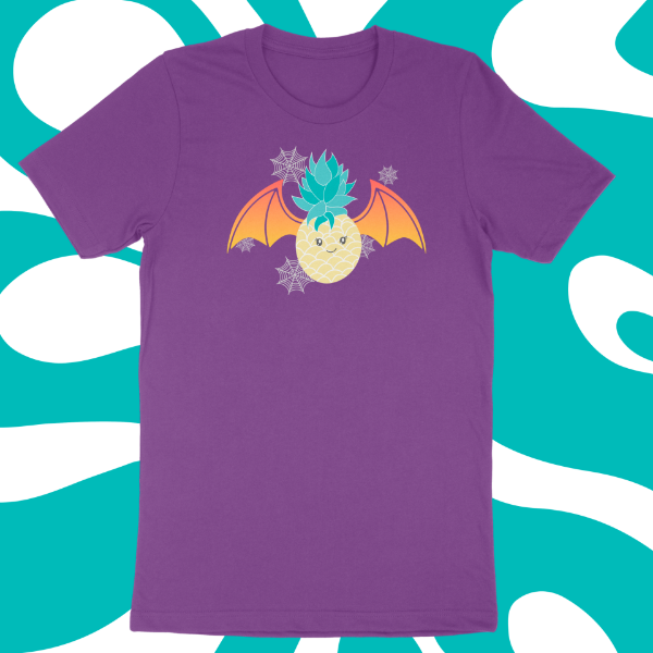 Picture of Pineapple Spooky Halloween T-Shirt