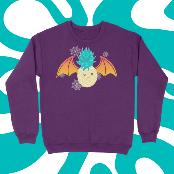 Picture of Pineapple Spooky Halloween Sweatshirt